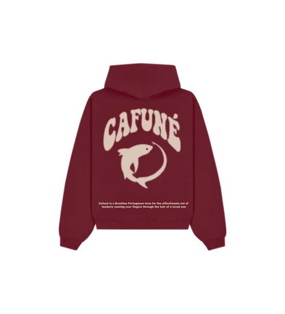 Zipper Sweater Burgundy