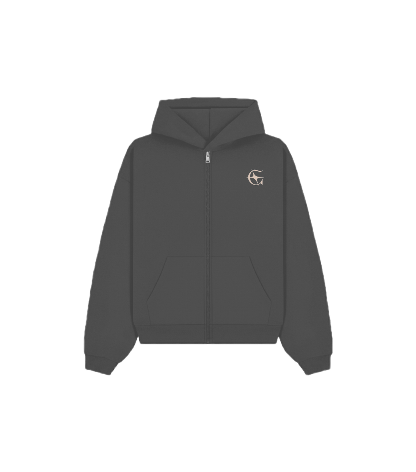 Zipper Sweater Grey